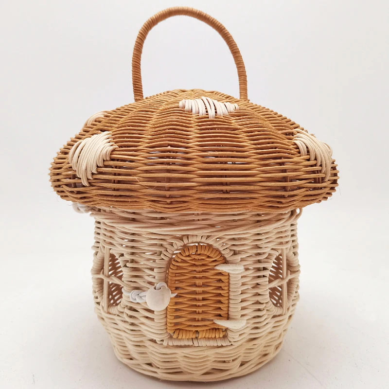 Outdoor Picnic Baskets Mushroo - Rattan Plant Basket 评论和价格