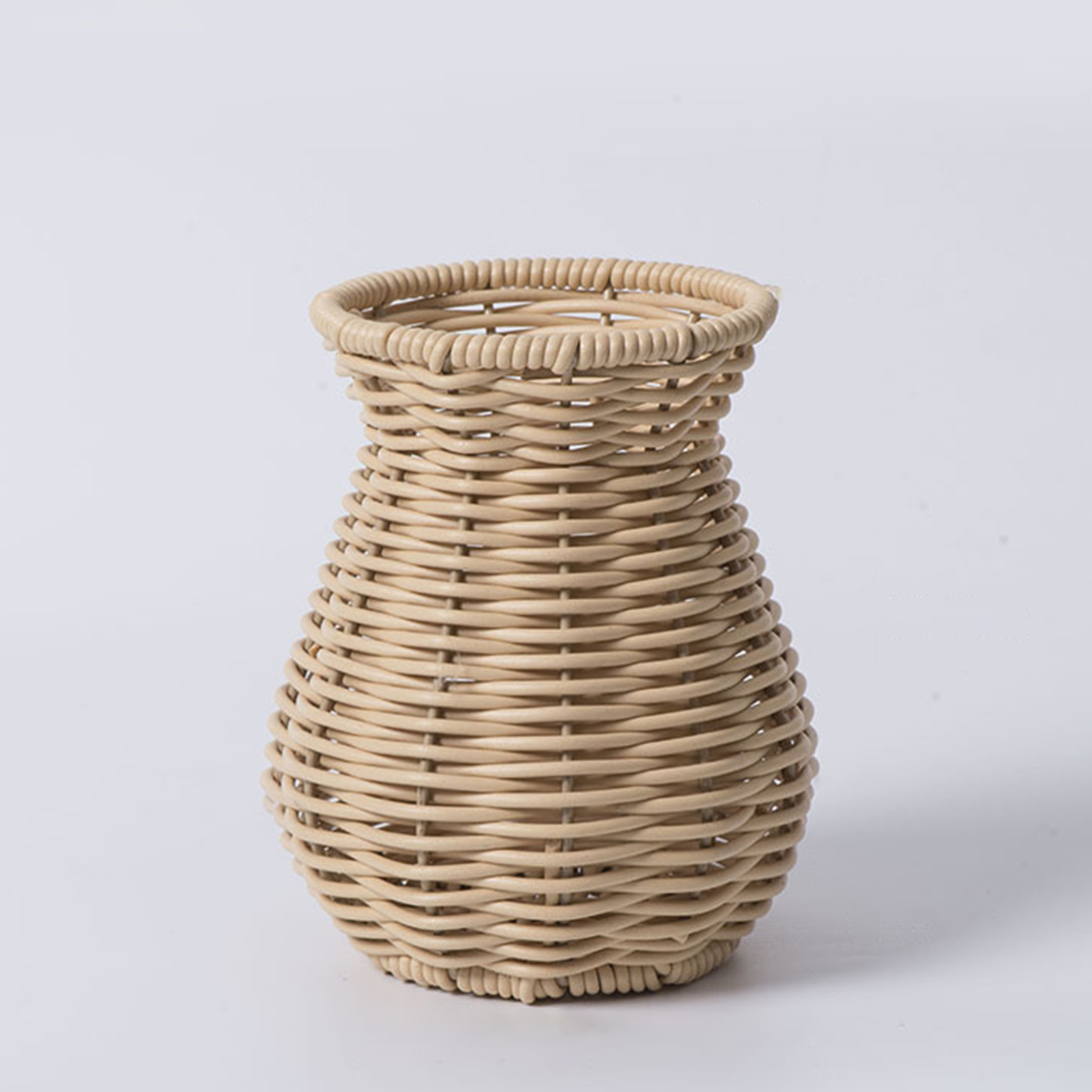 Handwoven Dried Flower Holder  - Rattan Plant Basket 评论和价格
