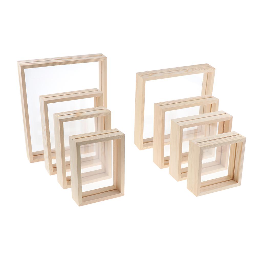 Transparent Wooden Frame Made  - Bamboo Photo Frame 评论和价格