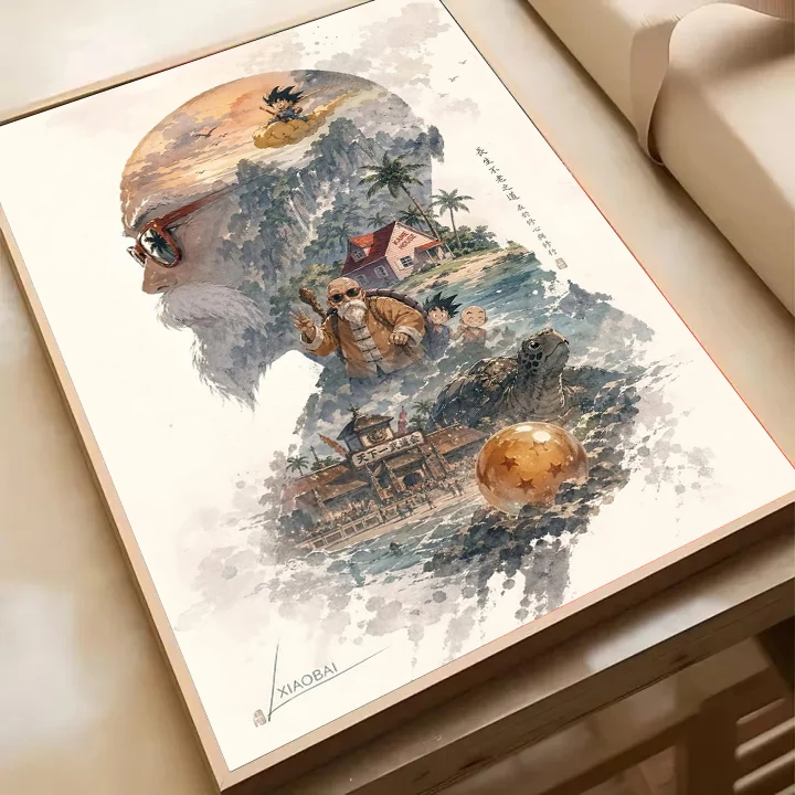Dragon Ball Goku Frieza Anime  - Home Decor Magazine 评论和价格