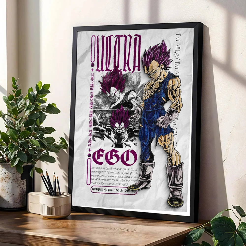 Dragon Ball Goku Frieza Anime  - Home Decor Magazine 评论和价格